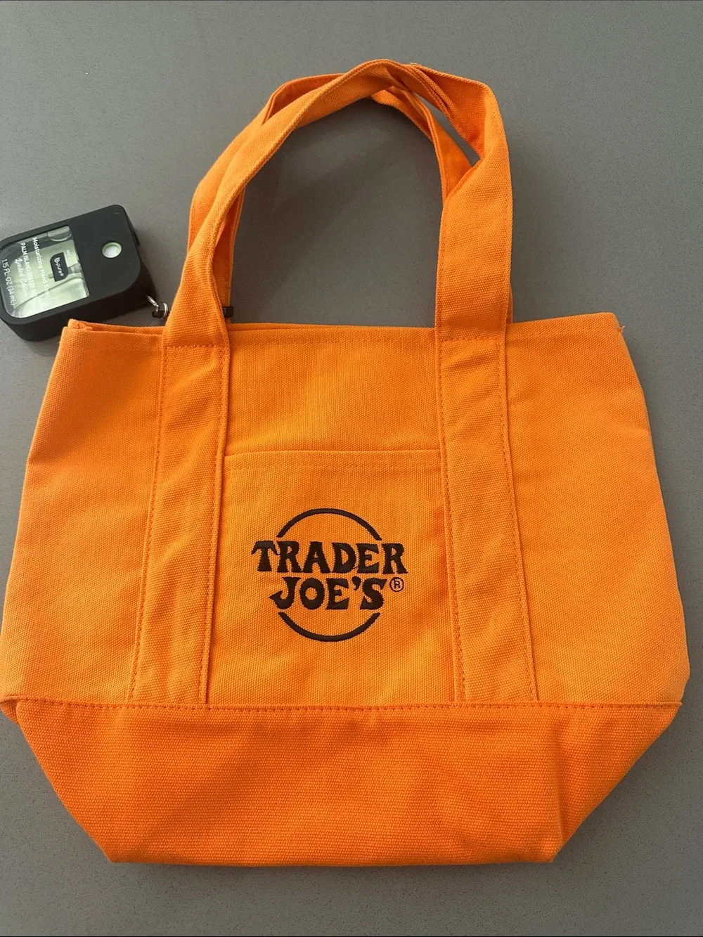 Trader Joe's Kids Orange Halloween Canvas Tote